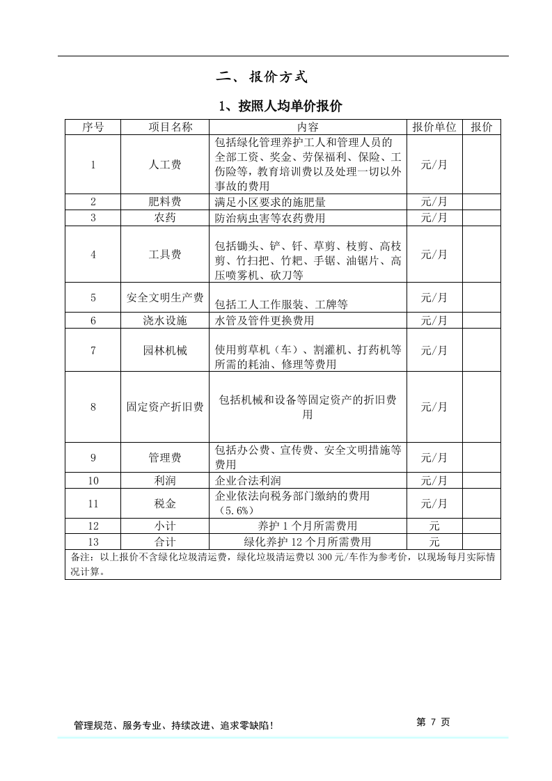 格式最全的绿化养护投标方案书.doc 第8页