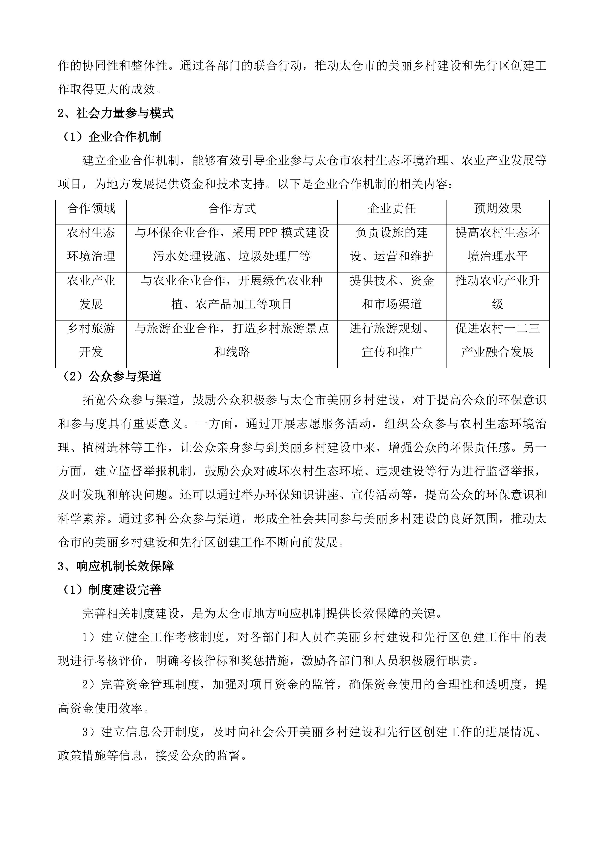建设美丽乡村及争创美丽中国先行区第三方咨询服务项目投标方案.docx 第13页