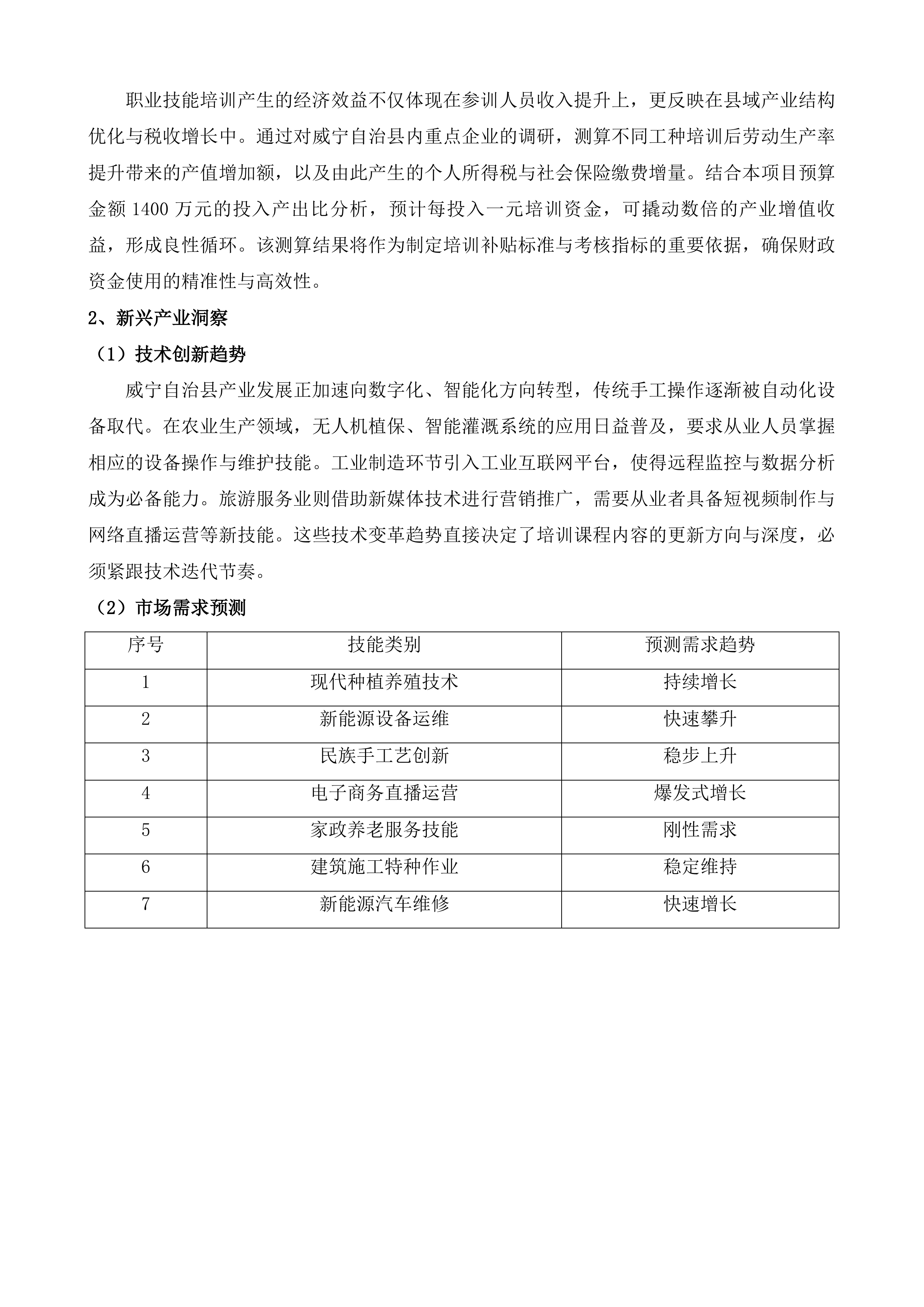 威宁彝族回族苗族自治县人力资源和社会保障局采购项目投标方案.docx 第5页