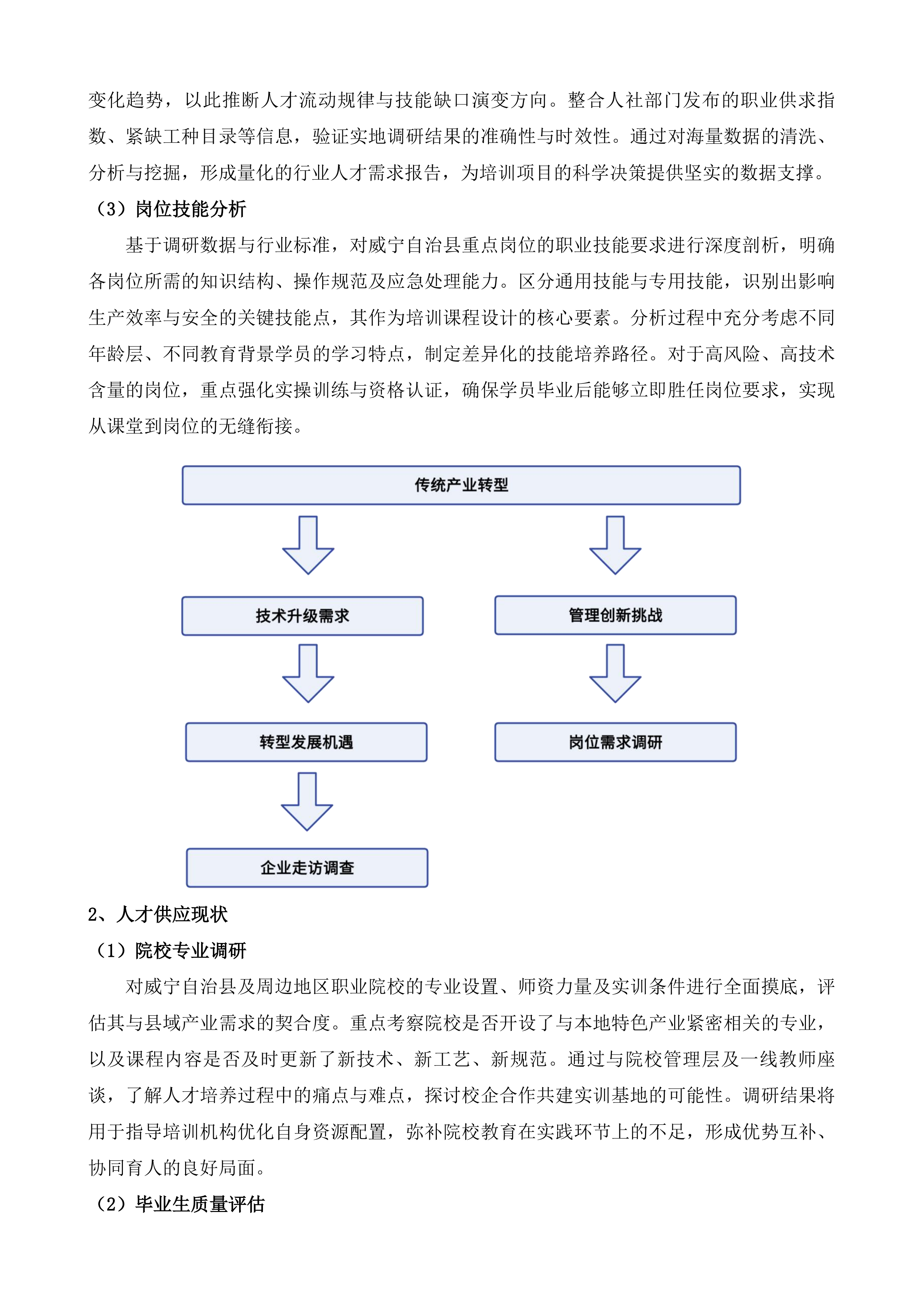 威宁彝族回族苗族自治县人力资源和社会保障局采购项目投标方案.docx 第8页