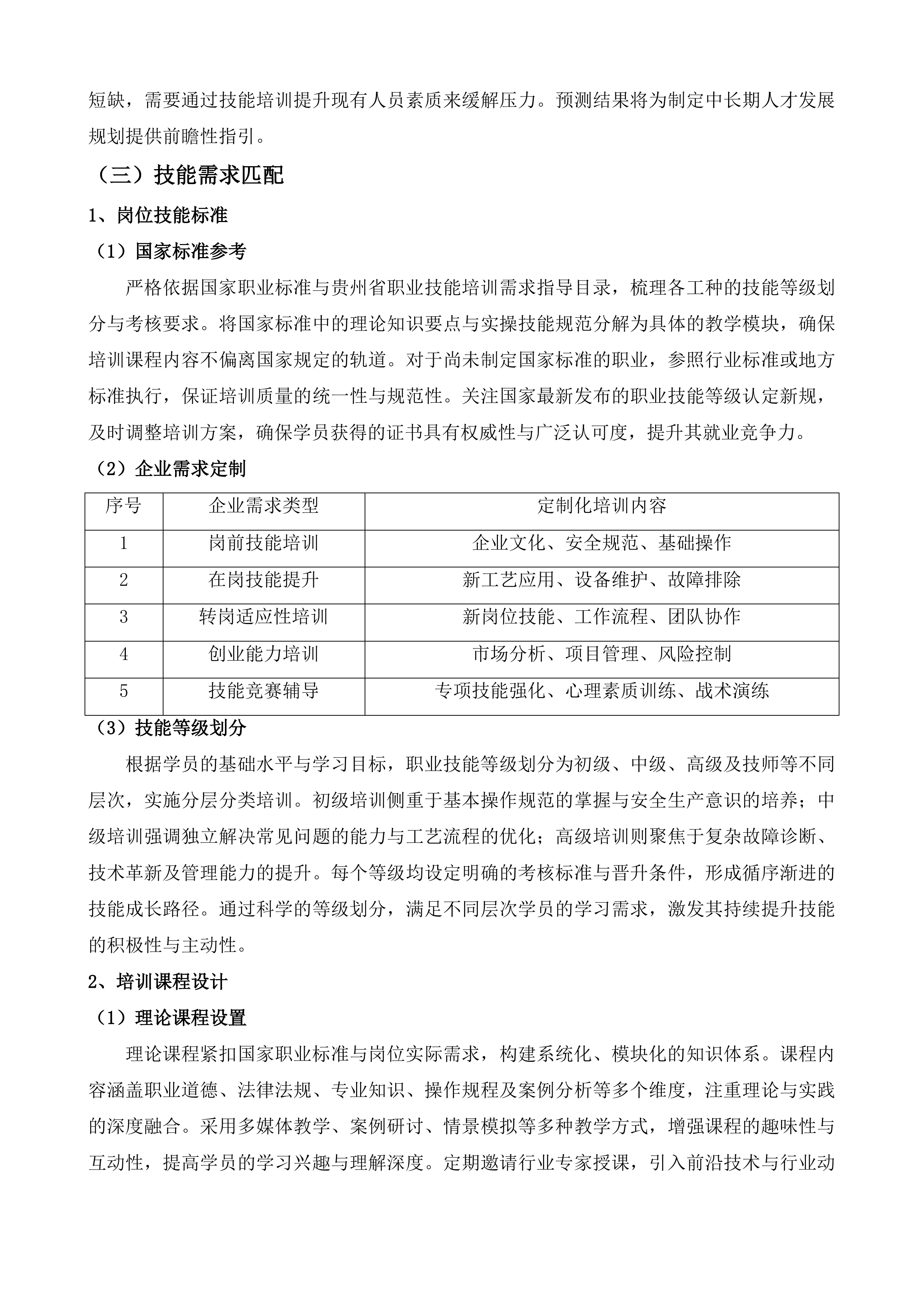 威宁彝族回族苗族自治县人力资源和社会保障局采购项目投标方案.docx 第10页